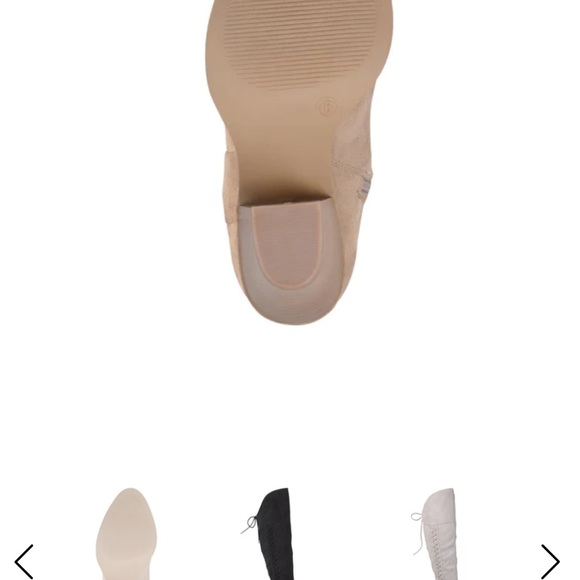 EUC Journee Collection tan heeled wide calf boots - Size 8 - Picture 4 of 9